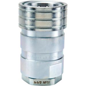 PARKER Hydraulic Hose Female Pipe Rigid Fitting: 1-1/2", 1-1/2", 1,000 psi H12-62N
