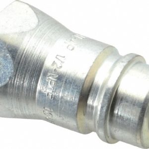 PARKER Hydraulic Hose Poppet Female Pipe Thread Nipple: 1/2", 1/2", 3,000 psi 8010-4P