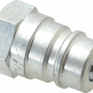 PARKER Hydraulic Hose Female Pipe Rigid Fitting: Hose Size 3/8", 3/8" Thread, 4,000 psi 4010-3P