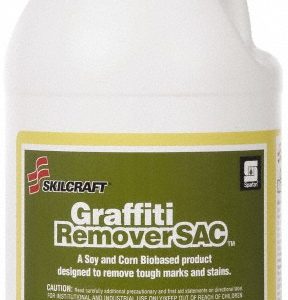 ABILITYONE Case of (4) 1 Gal Bottles Adhesive, Graffiti & Rust Remover 7930015552899