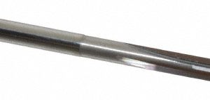 SGS Chucking Reamer: 1/8", 2-1/4" OAL, 1-1/4" Flute Length, Straight, Straight-Cylindrical, Solid Carbide 70008