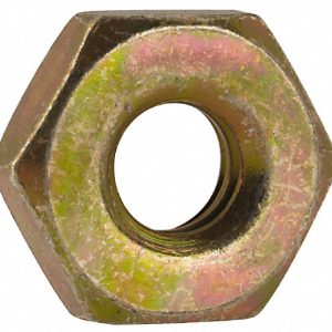VALUE COLLECTION Machine Screw Hex Nut: #10-24, Grade A Steel, Cadmium Finish MS35649-202