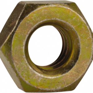 KANEBRIDGE CO. Machine Screw Hex Nut: 1/4-20, Grade A Steel, Cadmium Finish MS35649-2252