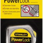 STANLEY Tape Measure: 10' Long, 1/4" Width, Yellow Blade 33-115