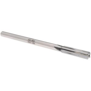 ROCK RIVER TOOL, INC. Chucking Reamer: 7/16", 7" OAL, 1-3/4" Flute Length, Straight, Straight-Cylindrical, Carbide-Tipped 240014