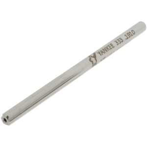 ROCK RIVER TOOL, INC. Chucking Reamer: 1/4", 6" OAL, 1-1/2" Flute Length, Spiral, Straight-Cylindrical, Carbide-Tipped 242008