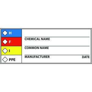 ACCUFORMNMC Hazardous Material Label: WOL9ALV