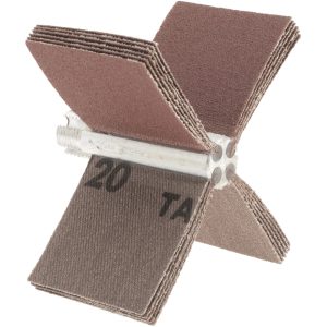 MERIT ABRASIVES 120 Grit, Coated, Aluminum Oxide Bore Polisher 08834154111
