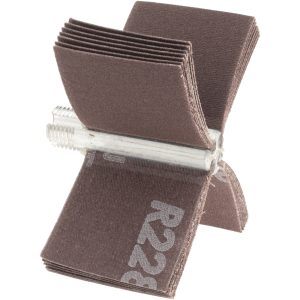 MERIT ABRASIVES 180 Grit, Coated, Aluminum Oxide Bore Polisher 08834154112