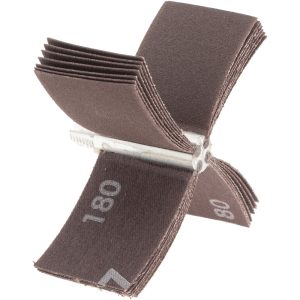 MERIT ABRASIVES 180 Grit, Coated, Aluminum Oxide Bore Polisher 08834154121