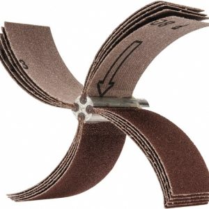 MERIT ABRASIVES 80 Grit, Coated, Aluminum Oxide Bore Polisher 08834154128