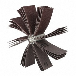 MERIT ABRASIVES 60 Grit, Coated, Aluminum Oxide Bore Polisher 08834154163