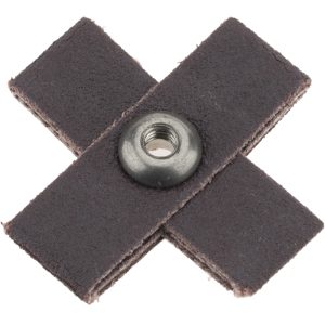 MERIT ABRASIVES 120 Grit, Fine Grade, Aluminum Oxide Cross Pad 08834182148