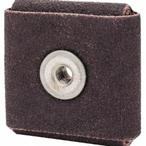 MERIT ABRASIVES 80 Grit, Medium Grade, Aluminum Oxide Square Pad 08834184125