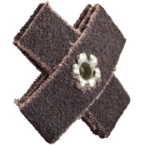 MERIT ABRASIVES 100 Grit, Fine Grade, Aluminum Oxide Cross Pad 08834184195