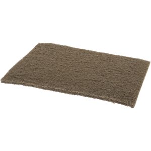 MERIT ABRASIVES Hand Sanding Pad: 6 x 9", Medium Grade, Aluminum Oxide 08834193462