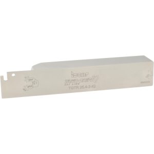 ISCAR Indexable Grooving-Cutoff Toolholder: TGTR25.4-2, 1.8 to 2.5 mm Groove Width, 28.5 mm Max Depth of Cut, Right Hand 2302391