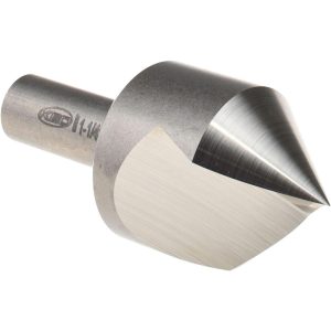 KEO Countersink: 1-1/4" Head Dia, 82.00 deg Included Angle, 1 Flute, High-Speed Steel, Right Hand Cut 919-000-145