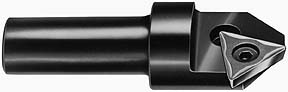 APT 3/4" Max Diam, 1/2" Shank Diam, 100&deg; Included Angle, Indexable Countersink CC100