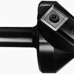 CUTTING TOOL TECHNOLOGIES 0.94" Max Diam, 1/2" Shank Diam, 0.28" LOC, 100&deg; Included Angle, Indexable Countersink 1NC-010-C