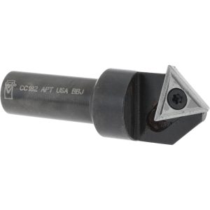 APT 3/4" Max Diam, 1/2" Shank Diam, 82&deg; Included Angle, Indexable Countersink CC182