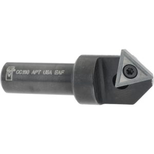 APT 3/4" Max Diam, 1/2" Shank Diam, 90&deg; Included Angle, Indexable Countersink CC190