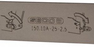 SECO 150.10A Double End Neutral Indexable Cutoff Blade 02578588