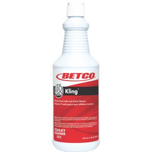 BETCO Bathroom Cleaners; Product Type: Toilet Bowl Cleaner ; Form: Liquid ; Container Type: Bottle ; Container Size: 32 oz ; Scent: Mint; Wintergreen ; Material Application: Ceramic; Fiberglass; Porcelain BET0751200