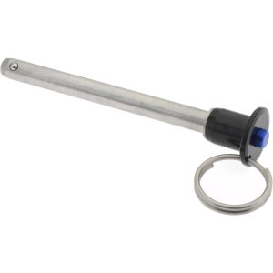 GIBRALTAR Quick-Release Pin: Button Handle, 5/16" Pin Dia, 3" Usable Length LBR-SS7123