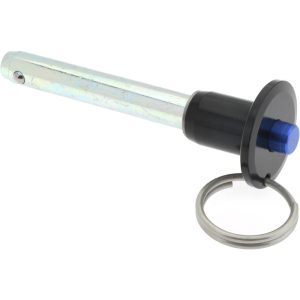 GIBRALTAR Quick-Release Pin: Button Handle, 3/8" Pin Dia, 2" Usable Length LBR-136