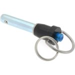 GIBRALTAR Quick-Release Pin: Ring Handle, 5/16" Pin Dia, 1" Usable Length LBH-122