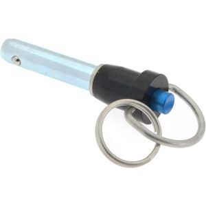 GIBRALTAR Quick-Release Pin: Ring Handle, 5/16" Pin Dia, 1" Usable Length LBH-122
