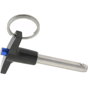 GIBRALTAR Quick-Release Pin: T-Handle, 5/16" Pin Dia, 1-1/2" Usable Length LBT-SS3114