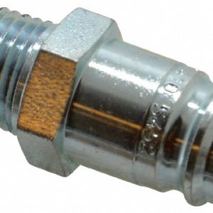 CEJN Pneumatic Hose Coupling: 1/4" Thread, 3/8" Body Dia, High Flow Interchange 10 410 5452