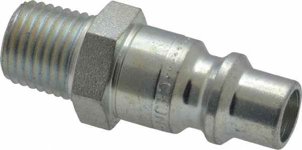 CEJN Pneumatic Hose Coupling: 1/4" Thread, 3/8" Body Dia, Industrial Interchange 10 430 5452