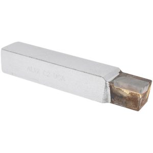 CLAPP & HANEY BRAZED TOOL Single Point Tool Bit: AL-12, 3/4" Shank Width, 3/4" Shank Height, C2 Solid Carbide Tip, Left Hand 130