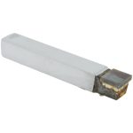 CLAPP & HANEY BRAZED TOOL Single Point Tool Bit: C-8, 1/2" Shank Width, 1/2" Shank Height, C2 Solid Carbide Tip, Neutral 420