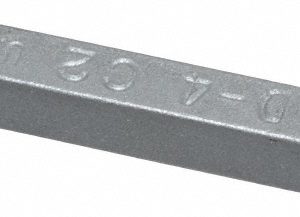 CLAPP & HANEY BRAZED TOOL Single Point Tool Bit: D-4, 1/4" Shank Width, 1/4" Shank Height, C2 Solid Carbide Tip, Neutral 500