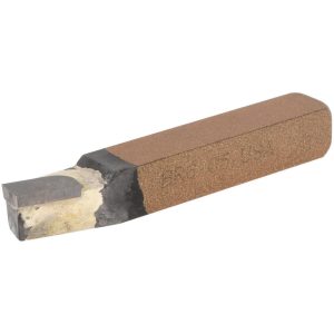 CLAPP & HANEY BRAZED TOOL Single Point Tool Bit: BR-6, 3/8" Shank Width, 3/8" Shank Height, C5 Solid Carbide Tip, Right Hand 211