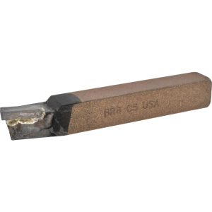 CLAPP & HANEY BRAZED TOOL Single Point Tool Bit: BR-8, 1/2" Shank Width, 1/2" Shank Height, C5 Solid Carbide Tip, Right Hand 221