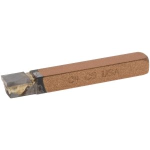 CLAPP & HANEY BRAZED TOOL Single Point Tool Bit: C-4, 1/4" Shank Width, 1/4" Shank Height, C5 Solid Carbide Tip, Neutral 401