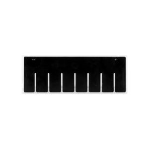 AKRO-MILS Bin Divider: Use with Akro-Mils - 33-164, Black 41164