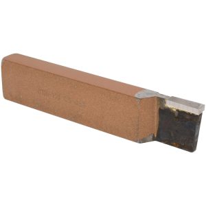 CLAPP & HANEY BRAZED TOOL Single Point Tool Bit: CT-121(444), 1/2" Shank Width, 1" Shank Height, C5 Solid Carbide Tip, Right Hand 1307