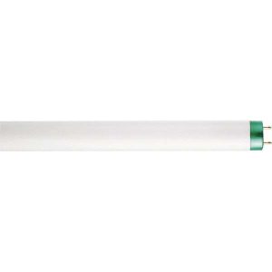 PHILIPS Fluorescent Tubular Lamp: 15 Watts, T8, Medium Bi-Pin Base 407197