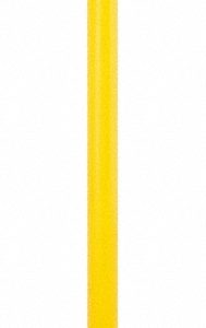 TENSATOR Free Standing Tensabarrier Post: 38-1/2" High, 2" Dia, Steel Post 890B3335STDD4