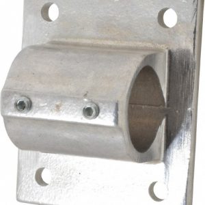 HOLLAENDER 1-1/2" Pipe, Wall Mount Flange, Aluminum Alloy Flange Pipe Rail Fitting 52-8