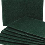 ABILITYONE 60 Qty 1 Pack 9-1/2" Long x 6" Wide x 1/4" Thick Scouring Pad 7920007535242CS