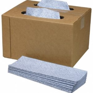 ABILITYONE SKILCRAFT ScrubWipes Preparation Wipers, Blue, 11.5" x 16.5", Low-Lint, Chemical-Resistant 7920011773633