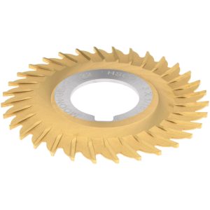 MOON CUTTERS CO. Side Chip Saw: 3" Blade Dia, 1/16" Blade Thickness, 1" Arbor Hole Dia, 32 Teeth, Cobalt CSS362-TIN