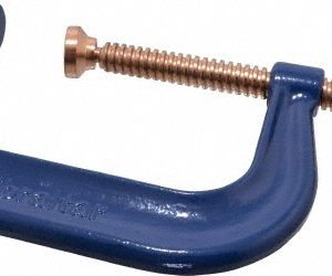 GIBRALTAR Regular-Duty 6" Max Opening, 4-1/8" Throat Depth, Forged Steel Standard C-Clamp CCM00397-2